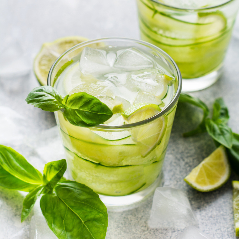mocktail Basil Smash